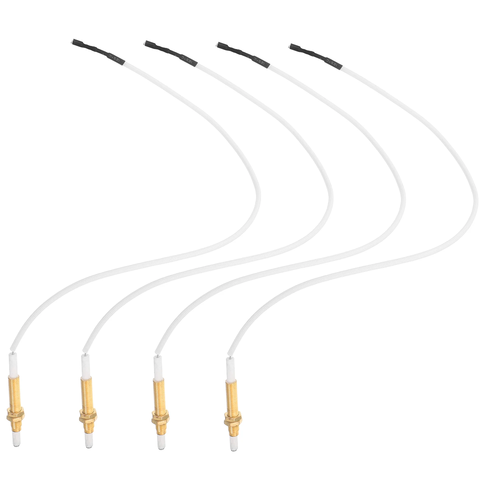 

4pcs Ignition Needle Universal Gas Furnace Compatible Adjustable Sealing Leakproof Durable Easy Installation Heater Grill