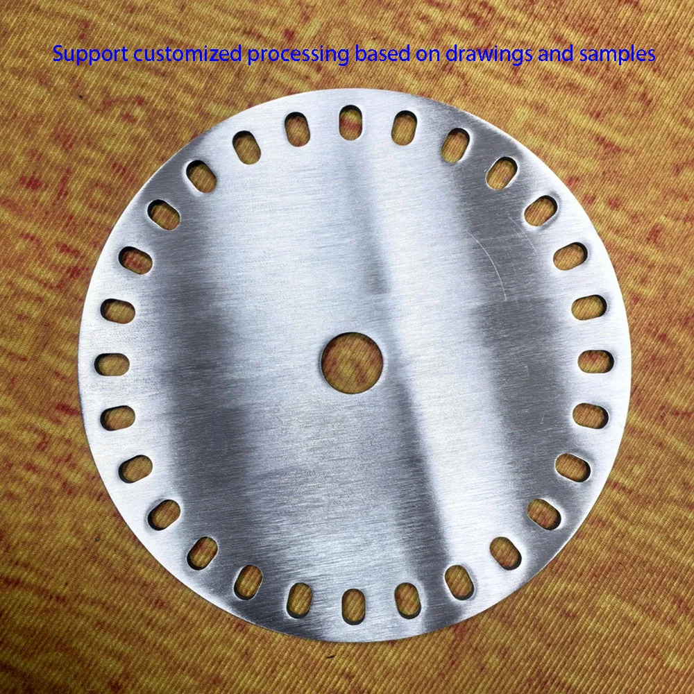 201 Stainless Steel Round Plate Thickness 1.5mm Dia 50mm - 450mm Circular Sheet Steel Disc Round Disk