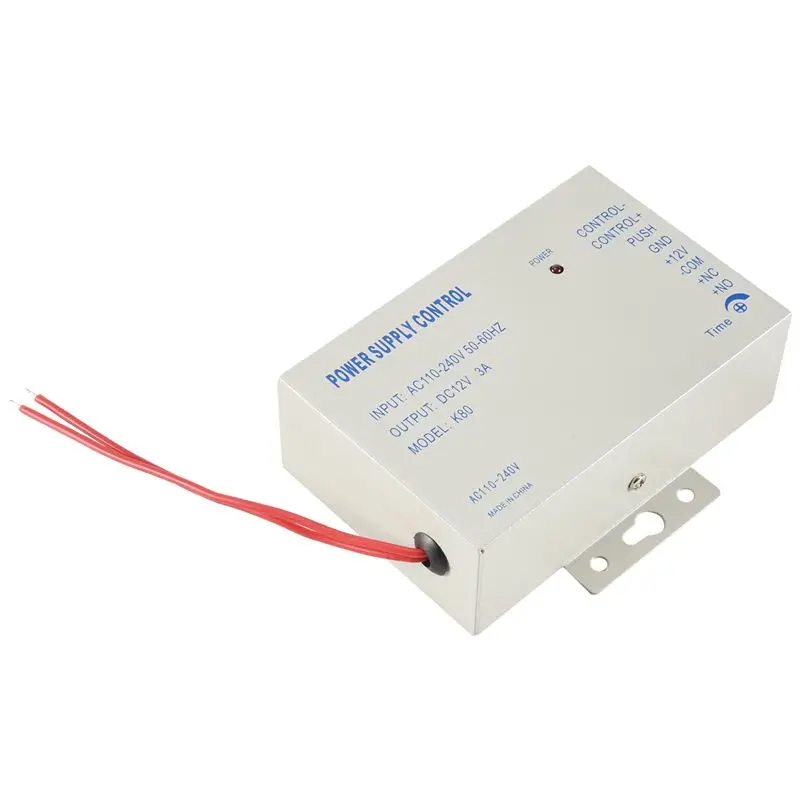 B24B K80 Door Access System Electric Power Supply Control DC 12V 3A Miniature Power/Electric Lock Power/Access Control System