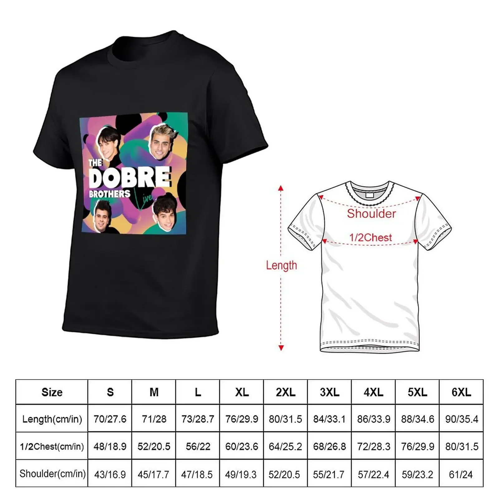 Dobre Brothers Tour 2019 T-Shirt customs design your own Blouse vintage graphic tee shirt graphic tshirt men