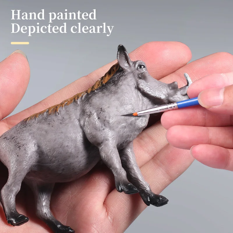 مجموعة شخصيات حيوانات مزرعة الدواجن-خنازير الخنازير زرع الخنزير الخنزير الخنزير محاكاة نماذج لعبة للأطفال ديكور هدية عيد الميلاد #6