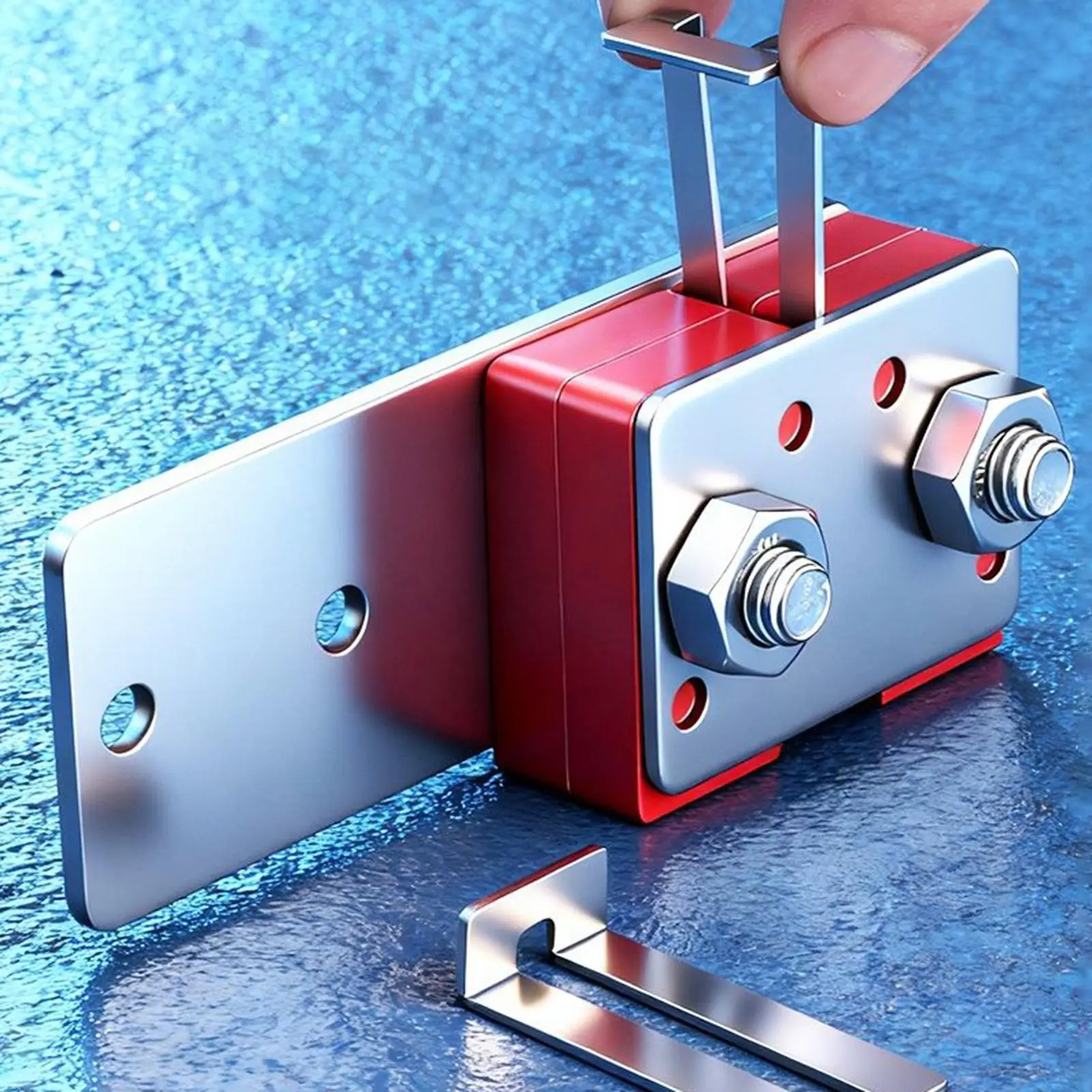 Ferramenta tensora de correia, utensílio manual resistente com alça, abridor de tira para embalagem, pacote de caixas de carrinho