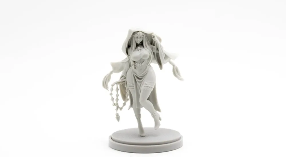 

Special Offer Die-cast Resin Model KD 55 Holy Mage Resin Resin White Model Free Shipping