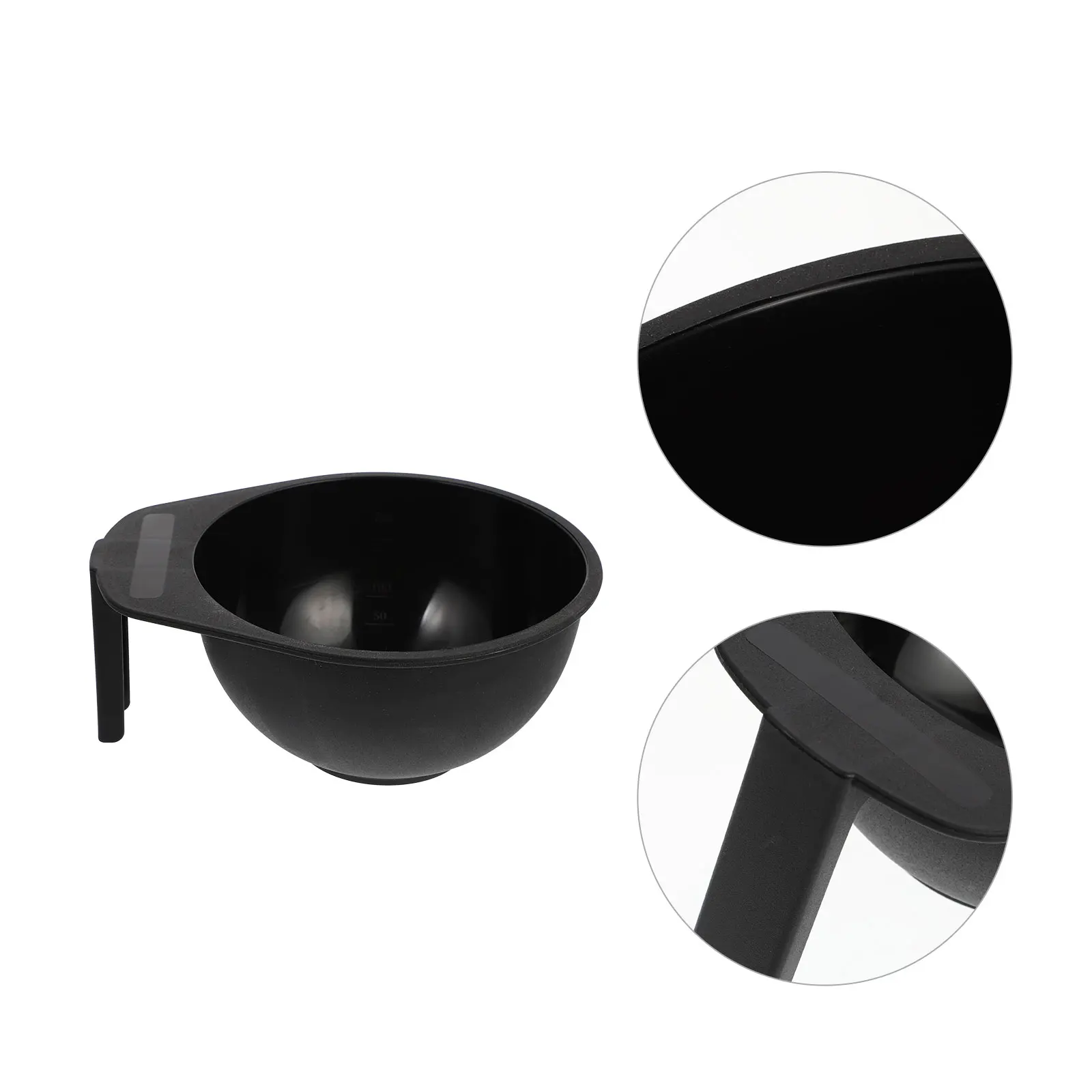 

4pcs Dye Compact Color Mixing Tint Multi-Functional Plastic Container For Coloring Salon Home Use Easy Clean Mixing Bowl Hair