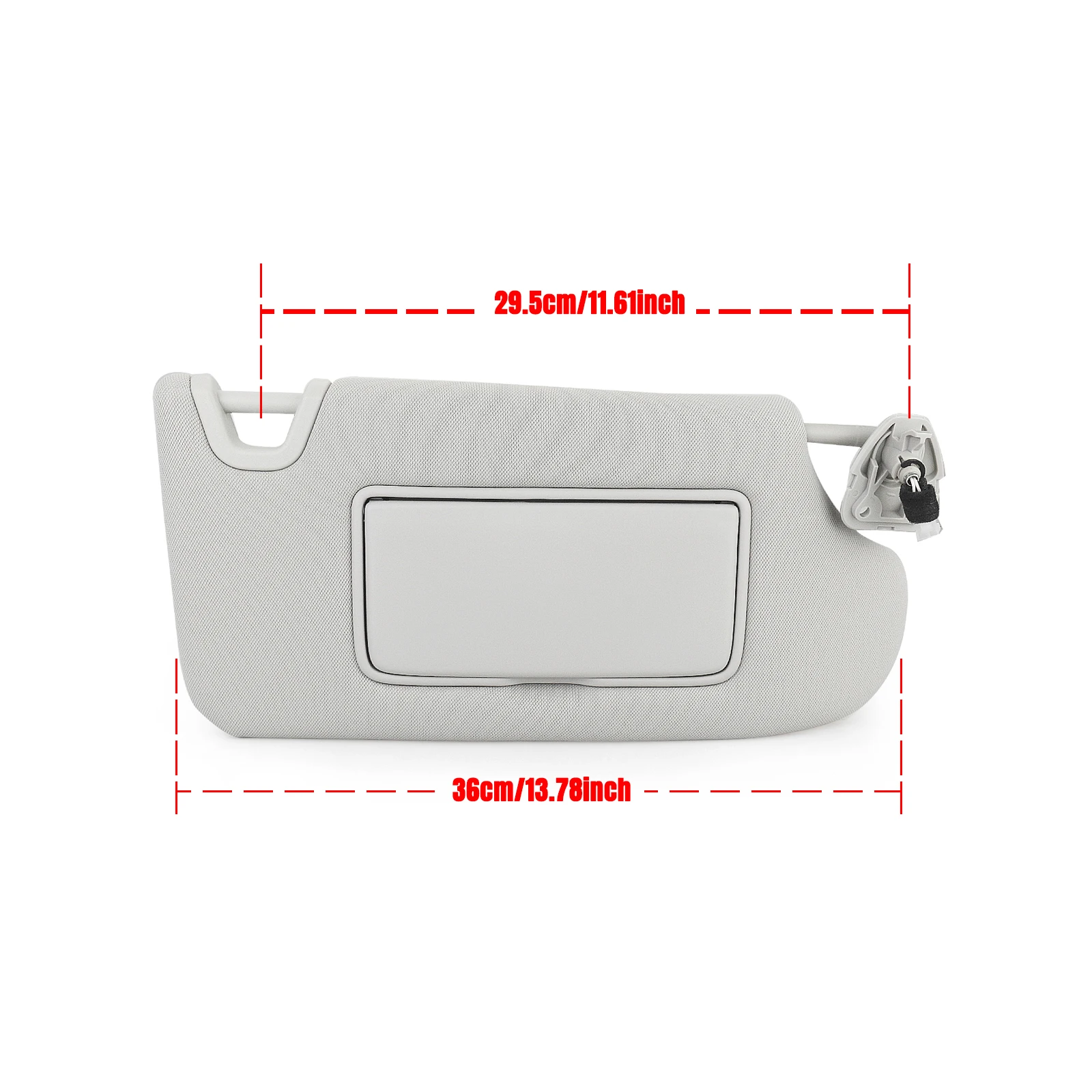 For Nissan Altima 2013-2018 LHD ​Interior Sun Visor Front Shade Shield Sunvisor Cover
