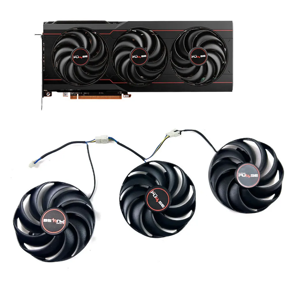 

Graphics card replacement fan 85mm 4pin FDC10H12D9-C For Sapphire RX 6800 XT PULSE Graphics Card Fans