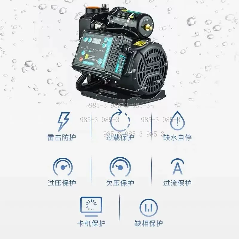 High Pressure Water Pump Motor, Intelligent Inverter Design for Daily Water Supply