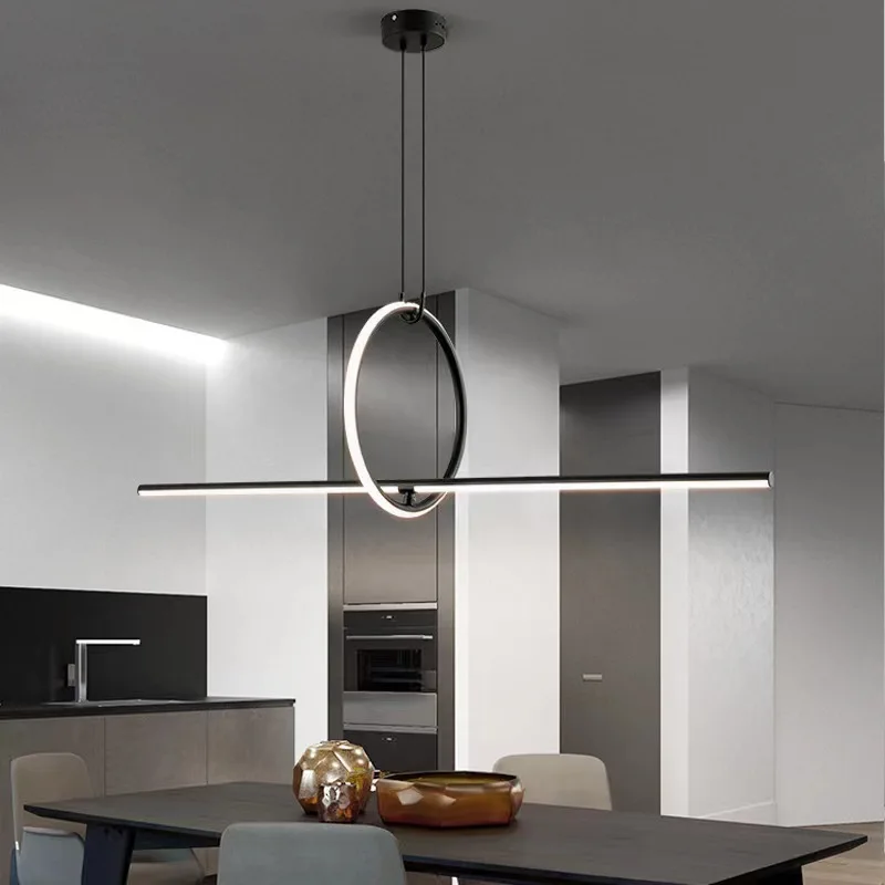 

Aluminum LED Pendant For Studyroom Kitchen Bedroom Foyer Living Room Hotel Restaurant Coffee Hall Office Villa Indoor Home Lamp