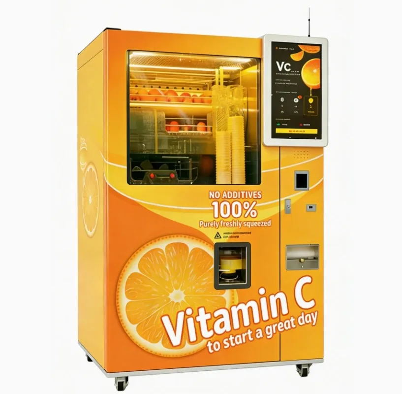 FL Customized Wholesale Made in China Fresh Sweet Orange Juice Vending Machine for Indoor