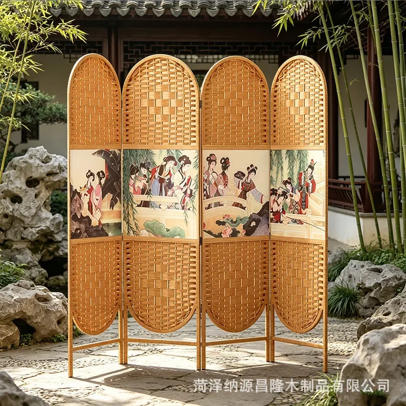 Simple home living room screen Modern hotel office Mobile office partition manufacturers Wholesale folding screen