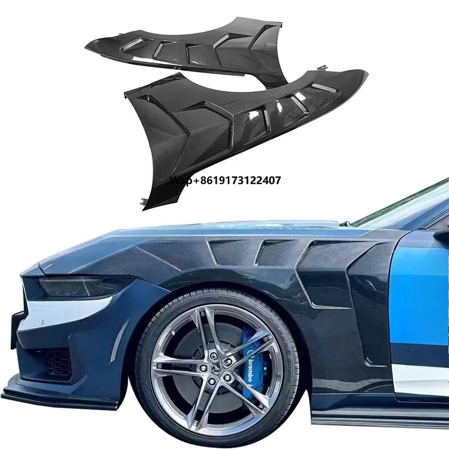 

2024+ for Mustang Dark Horse S650 Carbon Fiber Front Fenders Body Kit-Fitment Tested 2-Year Warranty