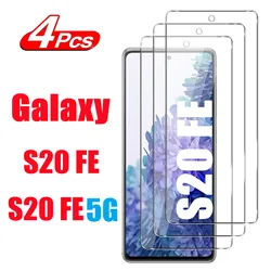 2/4Pcs Screen Protectors for Samsung Galaxy S20FE Tempered Glass