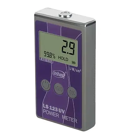 LS123 Portable UV Power Meter Solar   test Ultraviolet radiation intensity with  rejection  blocking rate