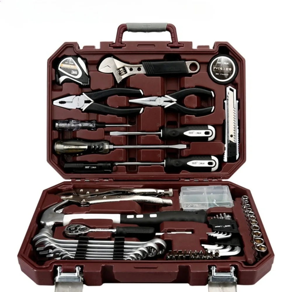 

Обжимные клещи Ящик для инструментов Бытовая техника Механическая мастерская Динамометрический ключ Полный водонепроницаемый пластиковый чехол для инструментов Наборы инструментов