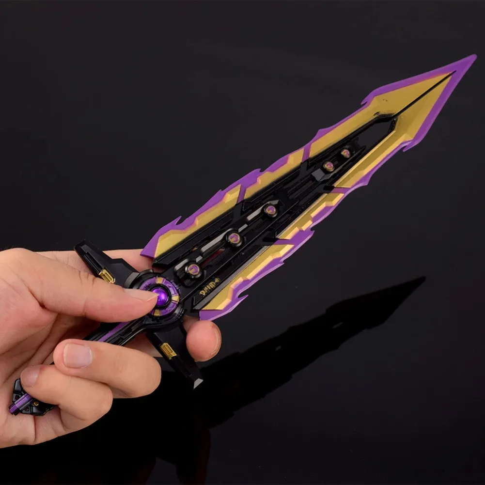 In Stock VALORANT Chaos Sword Game Keychain Peripherals Metal Model Desktop Decoration Birthday Gift Toys Can Be Wholesaled