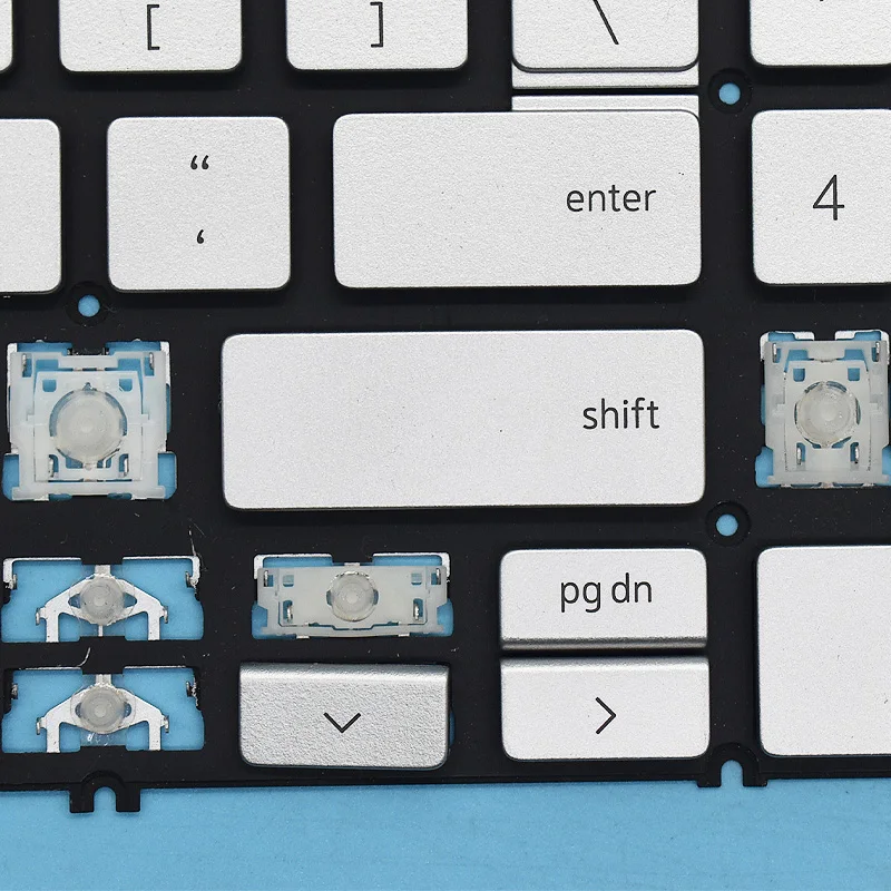 Substituição Keycap Key Cap, Clipe Scissor, Dobradiça para Dell latitude, Vostro, Inspiron, Xps Precisão, Alienware, Teclado do portátil