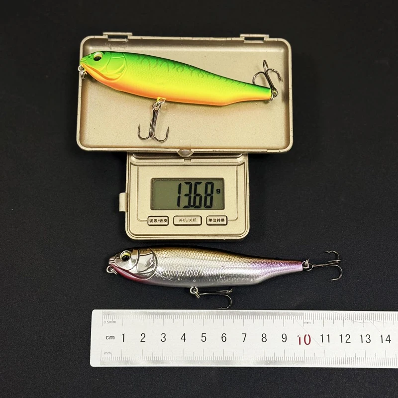 13g 100mm Pencil Fishing Lures Floating Pesca Wobbler Trolling Saltwater Artificial Baits Bass Pike Jerkbait Fishing Supplies view 6