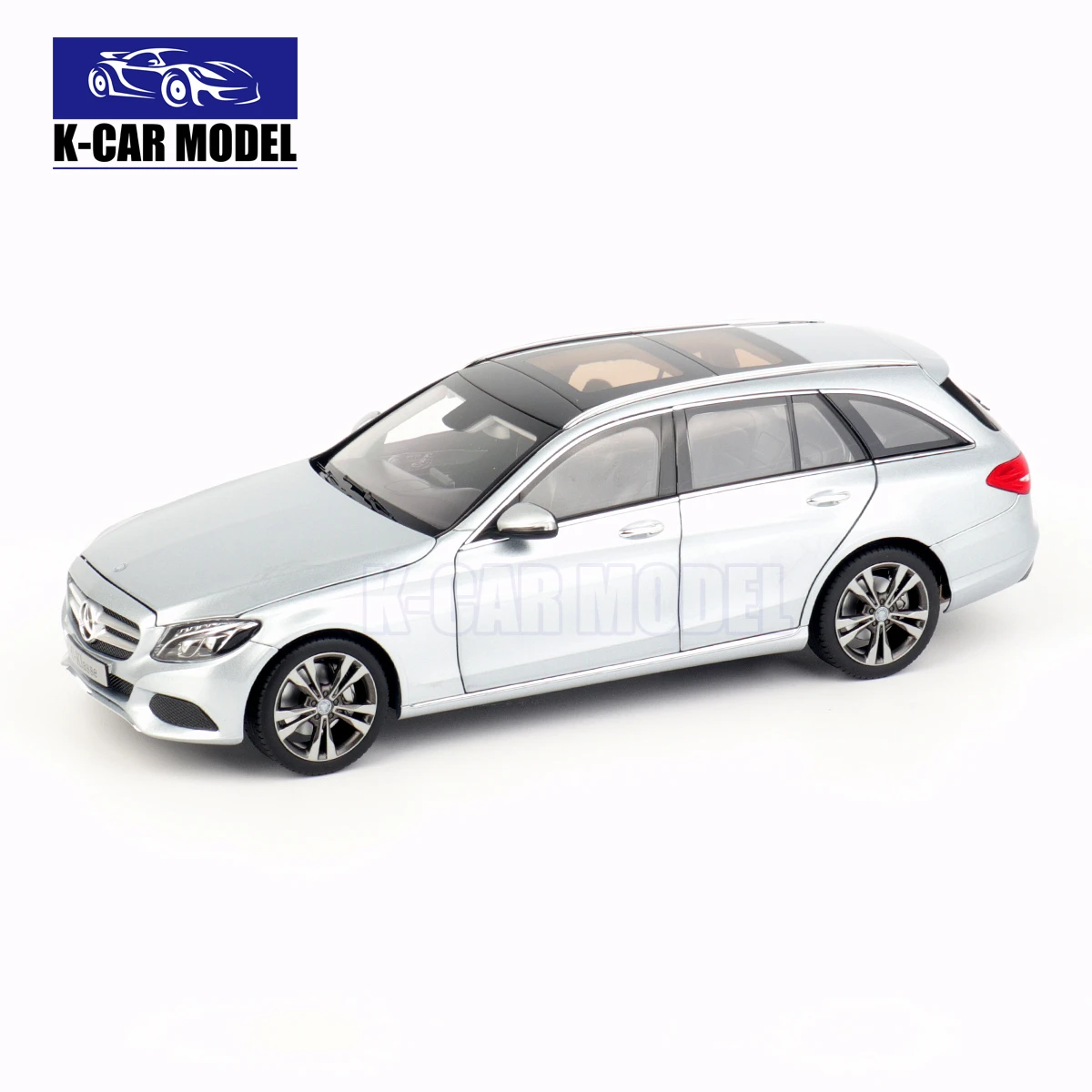 NOREV 1/18 C-Class Silver Wagon Car Diecast Model