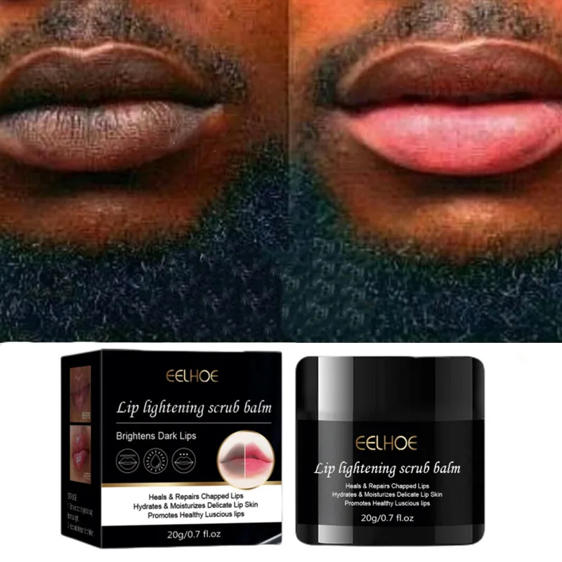 Lip Lightening Scrub Hydraterende Fleuren Verwijderen Zwarte Lippen Verminderen Pigmentatie Diepe Voeding Reparatie Exfoliërende Lip Care