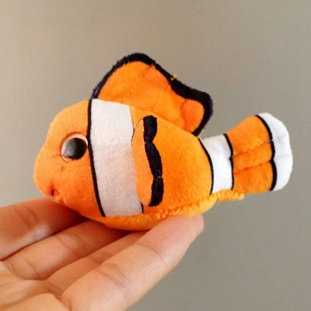 Marine Animals Plush Fridge Magnets Cute PP Cotton/Magnet Plush Doll Doll Refrigerator Decor Fridge 3D Stickers Home