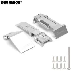 NEW ENRON 1Set Aluminum Front & Rear Skid Plate #5337 Upgrade Parts for RC TRAXXAS 1/10 Summit E REVO Slayer 4X4 Car accessories