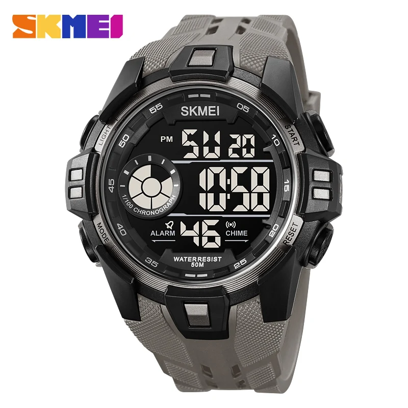 

SKMEI Sport Watch Mens Back Light Digital Multifunctional Countdown Stopwatch Wristwatches 5Bar Waterproof Date reloj hombre