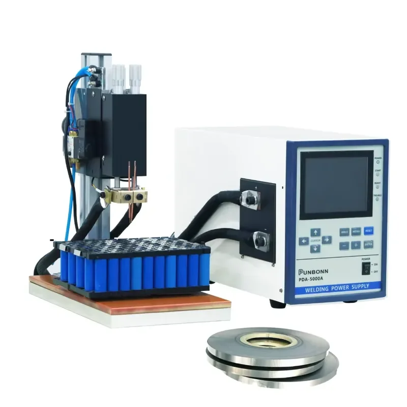 High Precision Manual Dc Tab Spot Welding Machine 18650 Li Ion Battery Hand-operated Spot Welder for Solar Light Battery