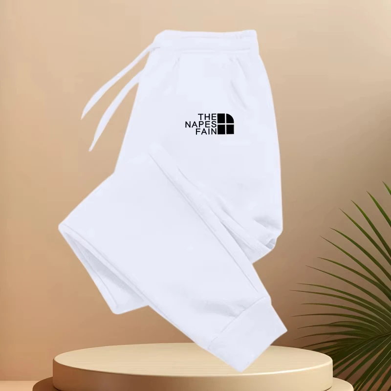 Unisex all-season sports and leisure pants, running pants with elastic waistband and drawstring design,providing comfortable fit
