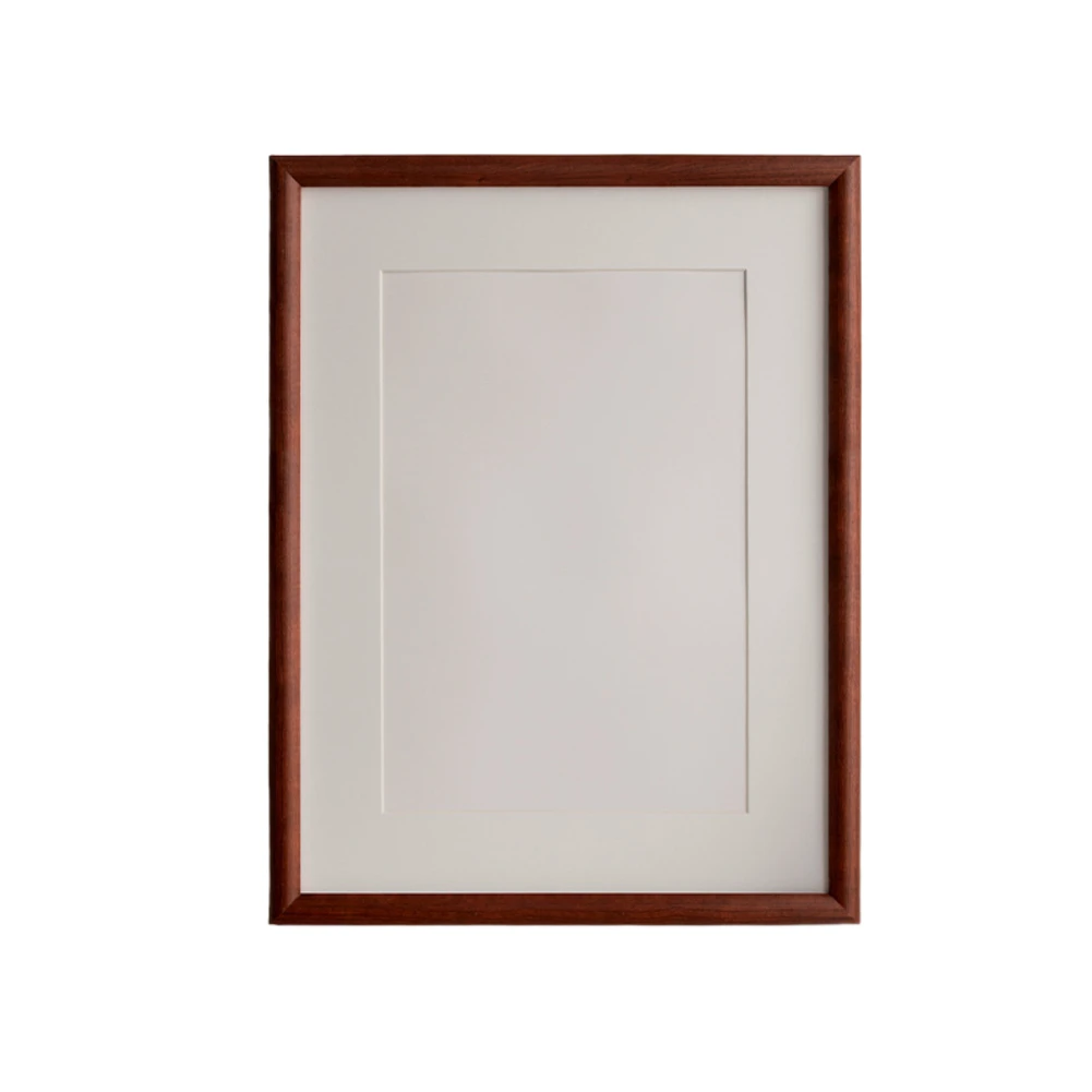 Natural Wood Picture Frame for Vertical Horizontal Wall Hanging with Scratch Resistant Tempered Glass and for sawtooth Hangers