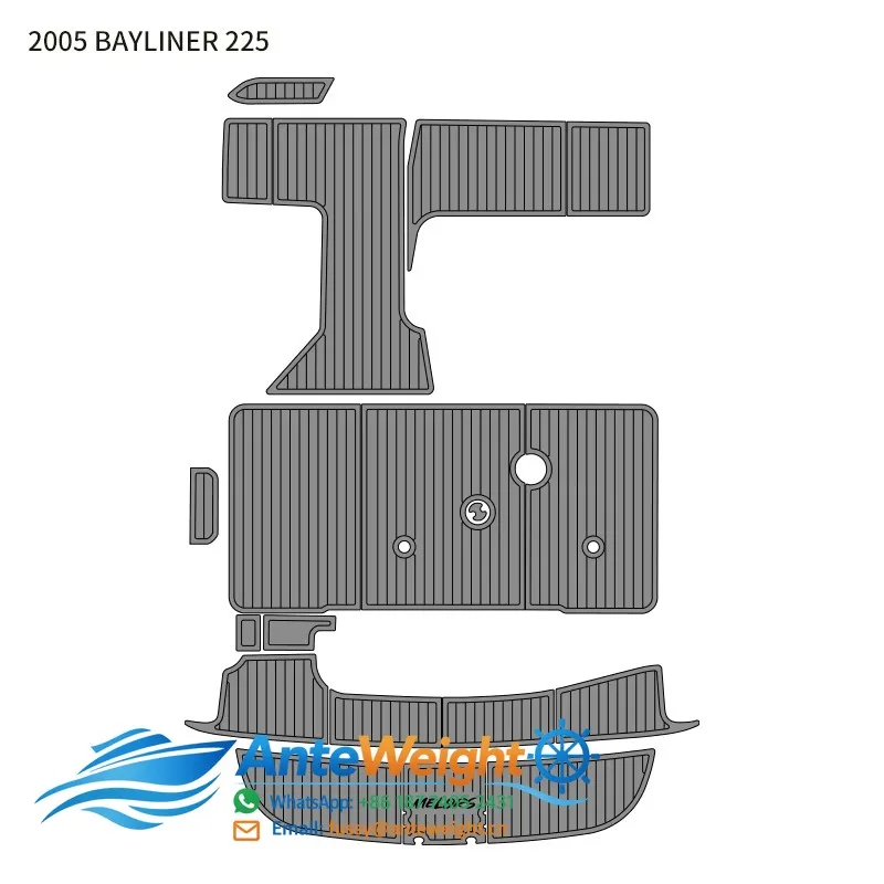 Precision Cut Marine Decking EVA Foam Boat Flooring for 2005 Bayliner 225