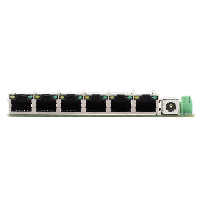 6 Lan Ports Firewall Router High Performance Mini Pc Motherboard With J1900 Processor Support EMMC