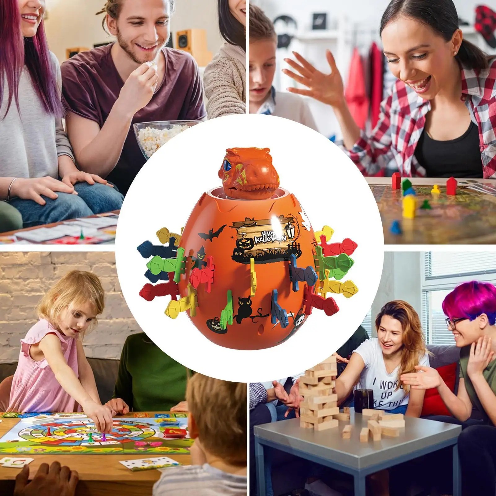 Funny Pranks With 24 Cutter Interactive Joke Toys Animal Barrel Hilarious Gag Games For Family Kids Girls Boys Adults Party