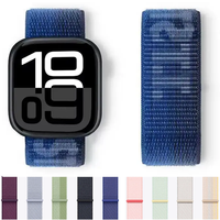 Straps for Apple Watch Band 10 8 9 7 6 5 4 SE 46mm 42mm 45mm 44mm 41mm 49mm 40mm Sport Loop Bracelet Correa Iwatch Series Ultra