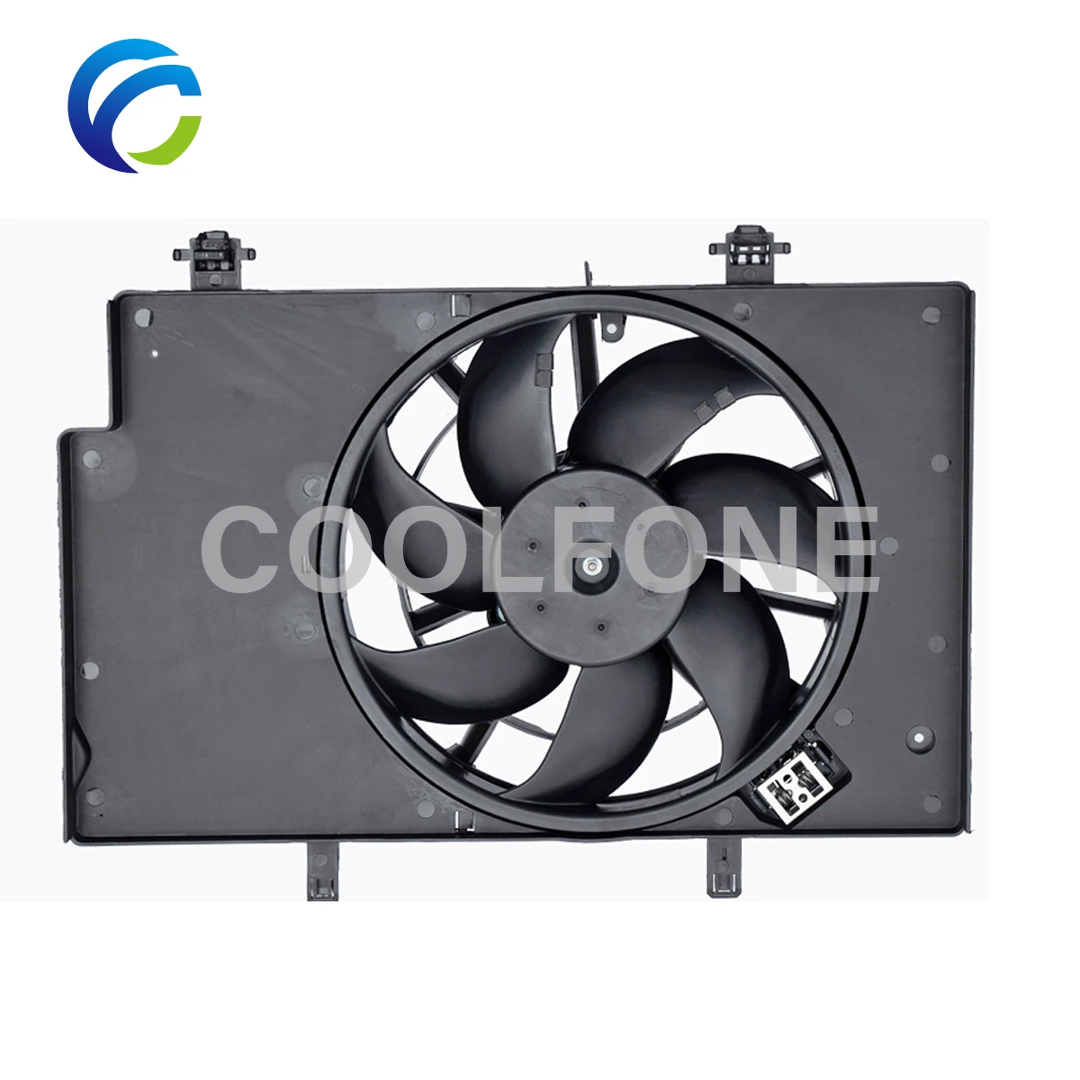 Electric Cooling Radiator Fan Assembly for FORD FIESTA VII 1.0T 2017- 1843117 C1B18C607AE C1BZ8C607D C1BZ8C607S  C1BZ8C607WF