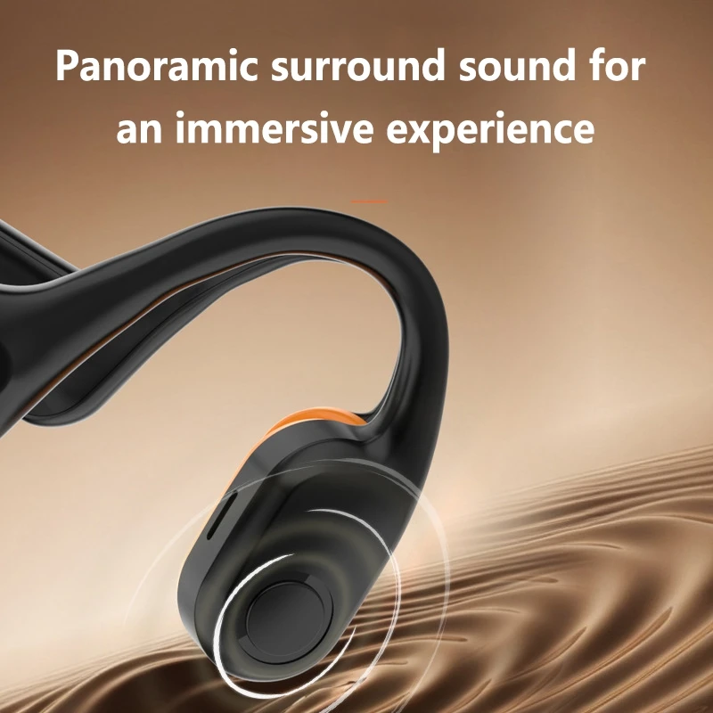 NEW Open-Ear Bone Conduction Bluetooth Headphones with Extra-Long Battery Life Perfect for Running, Cycling Swimming Sports