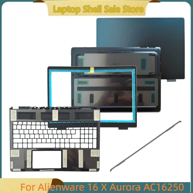 

New laptop For Alienware 16X Aurora AC16250 LCD Back Cover Top Case/Bezel/Palmrest Upper Case Cover/Bottom Base/Hinge Cover