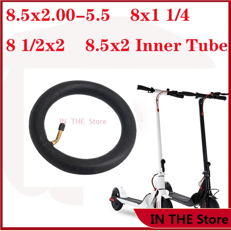 CST 8.5x2.00-5.5 Inner Tube Pneumatic Tyre 45 Degree Valve Electric Scooter Millet  Thickened Wheel for Halten Rs-01 Pro