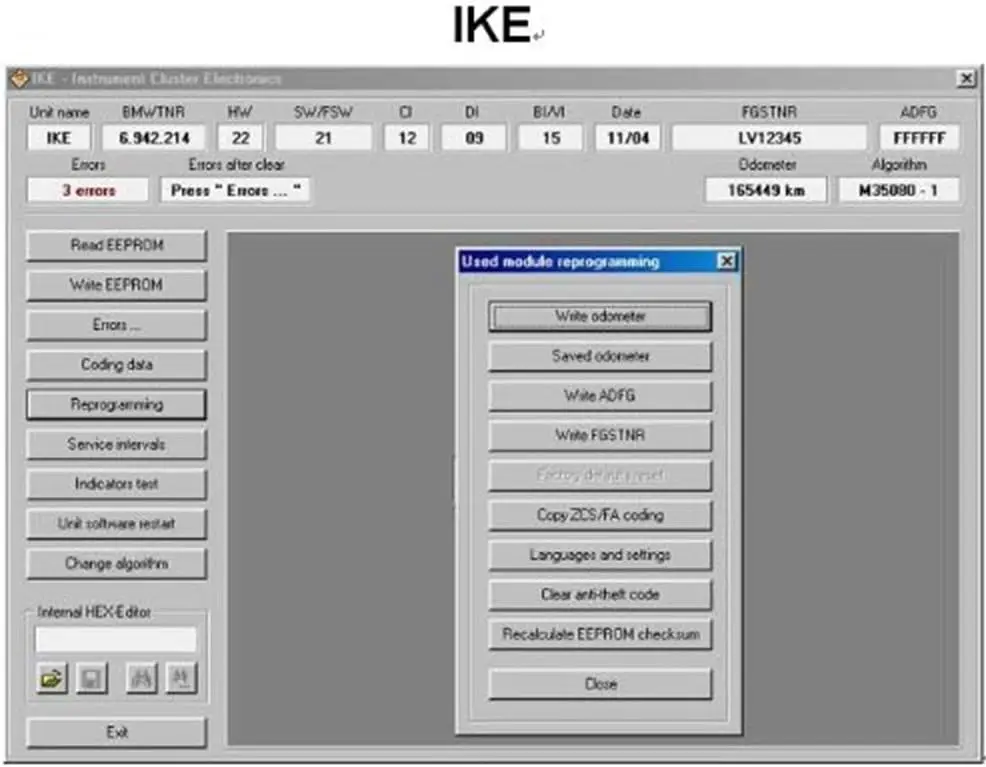 لسيارة BMW الماسح الضوئي 1.4.0 مبرمج V1.4 ECU EEPROM قارئ رمز التشخيص لـ E38 E39 E46 E53 (يجب أن تعمل مع Windows XP) #4
