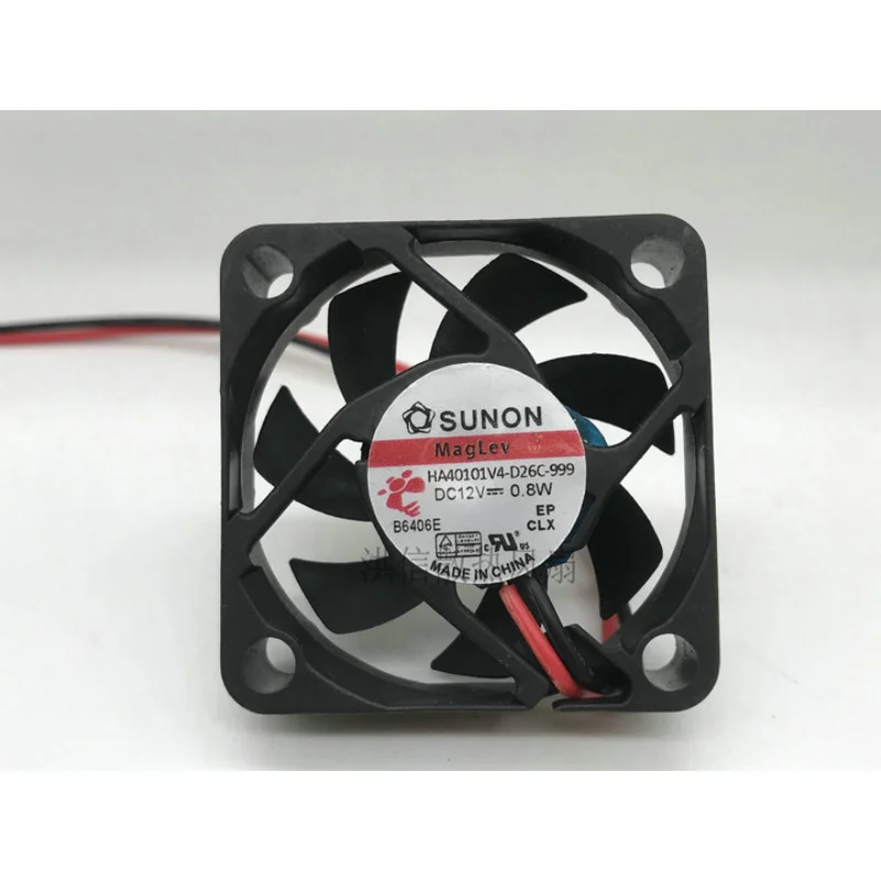 New CPU Cooler Fan for SUNON HA40101V4-D26C-999 DC12V 0.80W 4CM Silent Cooling Fan