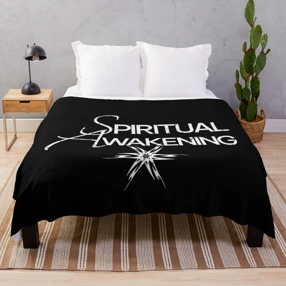 Spiritual Awakening Throw Blanket Giant Sofa Warm Hair Blankets