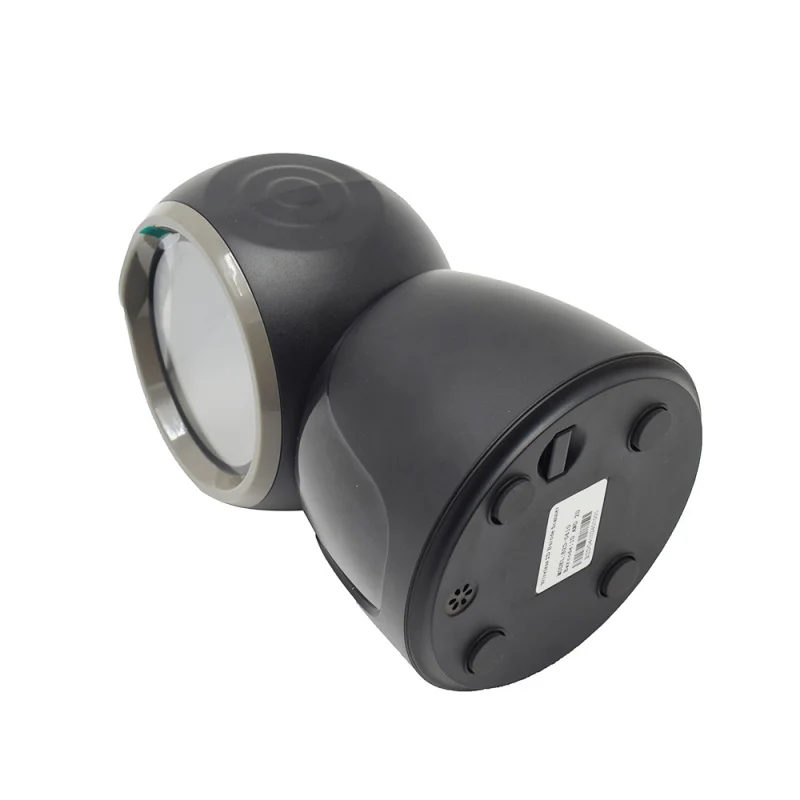 Wireless and Bluetooth Desk 2D Omni Directional Barcode Scanner with Battery