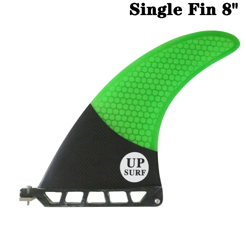 Sup Board Yep.surf Central Fin 8 Inch Longboard 4 Colors Fiberglass Sup Fin Honeycomb Single Fin Paddleboard