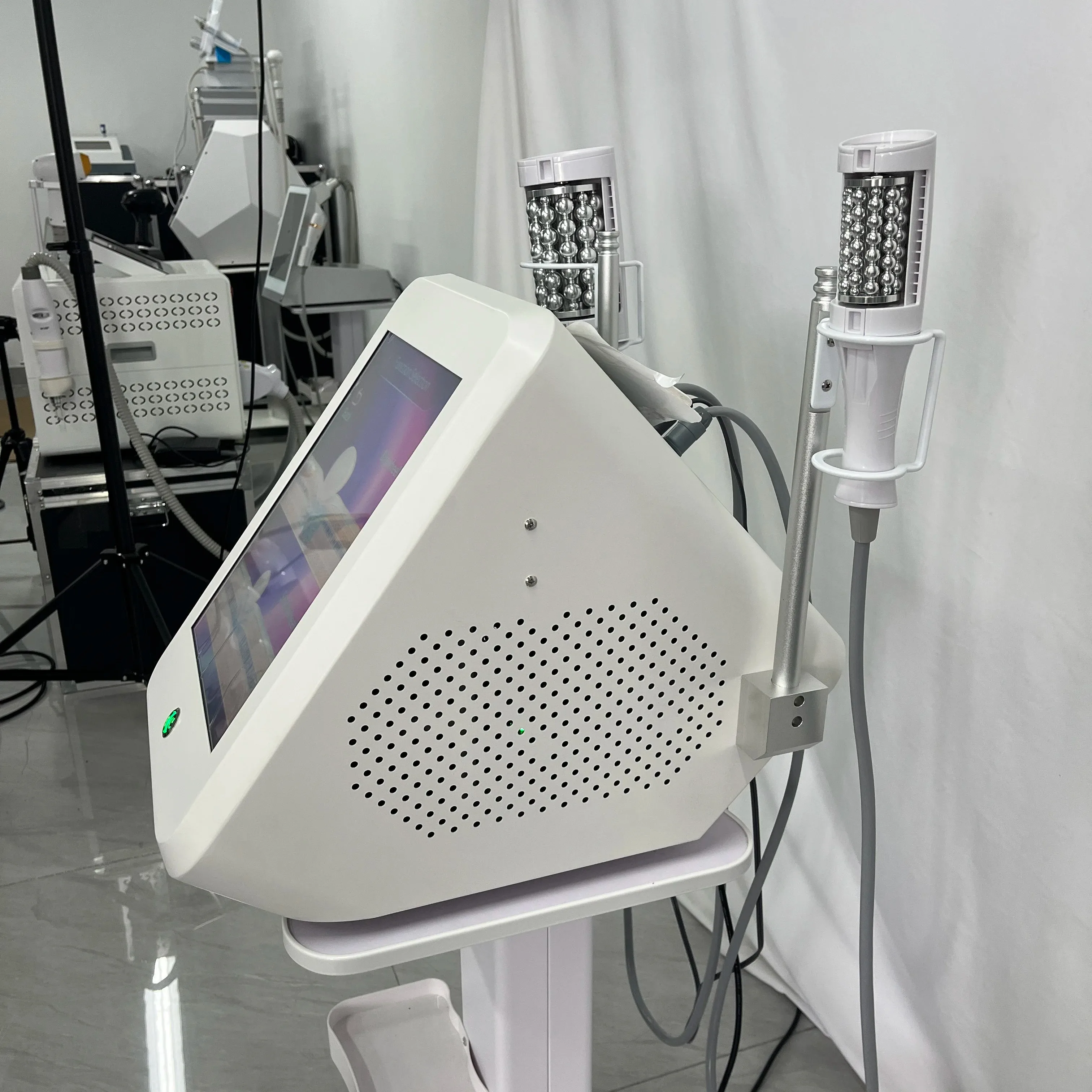 EMS Body Sculpt Machine Roller Massage Fat Burner Body Care Massage Devices Muscle Stimulation Electromagnetic Device SPA