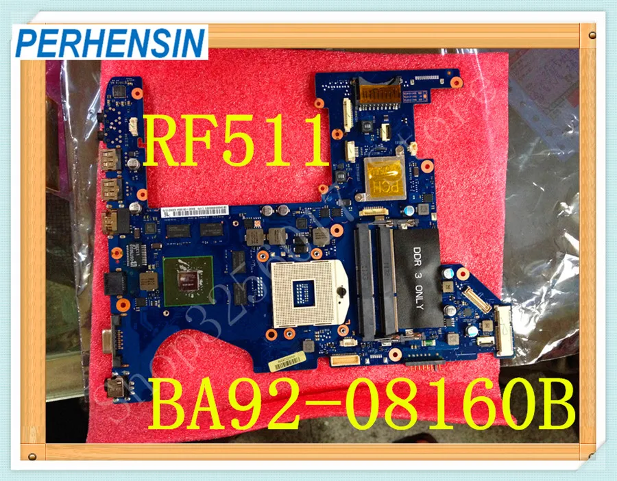 لسامسونج RF511 اللوحة الأم للكمبيوتر المحمول GT540M 1GB BA92-08160A BA92-08160B 100% اختبار موافق شحن مجاني