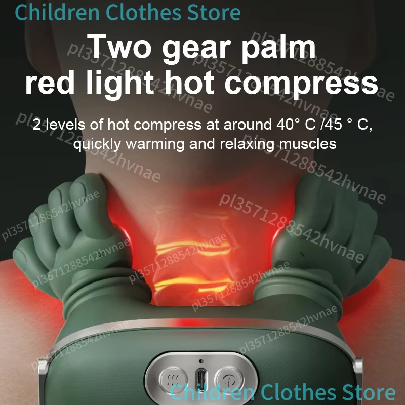 كحاضر ماستر اليد الكتف الرقبة مدلك عنق الرحم مدلك قطري العضلات الرقبة مدلك هدية تقليد تدليك اليد #2