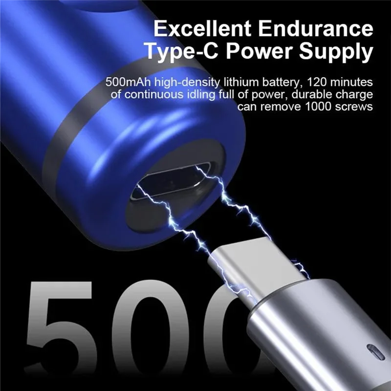 

A84E-ES480 LED Light Electric Screwdriver With 48 Pieces A2 Alloy Steel Bits For Computer Phone Dismantling Repair Tools Kit