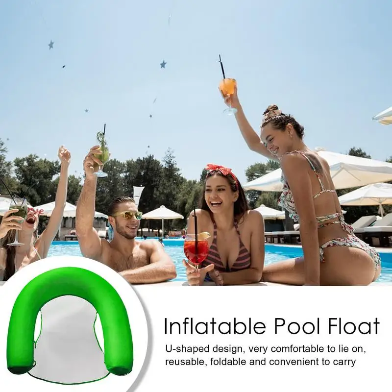Inflatable Water Chair Inflatable Water Hammock Floating Bed Chair Pool Water Floating Bed Air Mattresses Floats Accessories