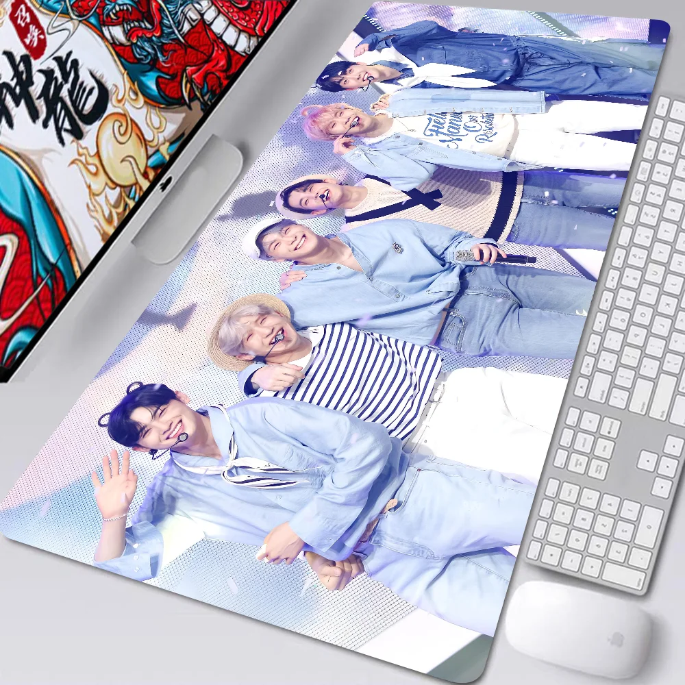 Kpop A-ASTRO Mousepad accessori da gioco Prime Gaming XXL tastiera Pad cucito