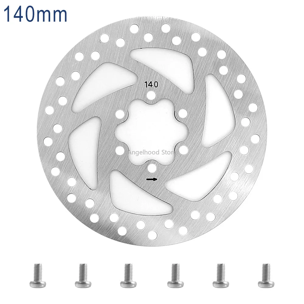 

For INOKIM OXO OX E-Scooter 140mm Disc Brake Rotor Stainless Steel Brake Disc 6 Holes with Screws Part Accessories