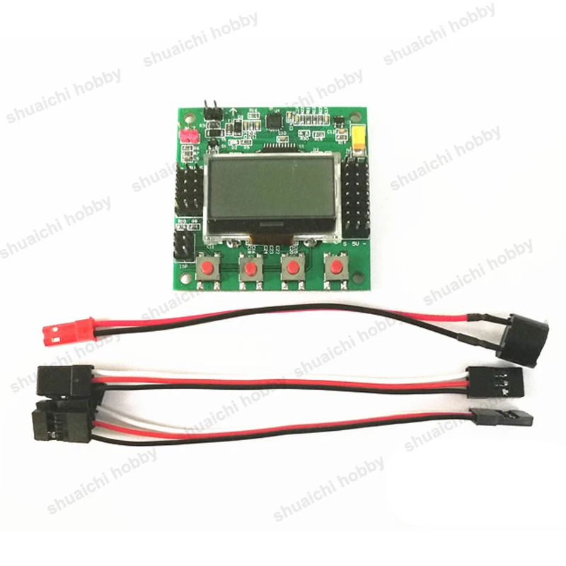 KK2.1.5 LCD Flight Control Board V1.19S1 PRO Self-Balancing Programmer FC for RC Airplane FPV Racing Drone DIY 1520us